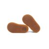 Sneaker primo passo in pelle con lacci