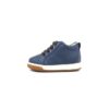 Sneaker primo passo in pelle con lacci
