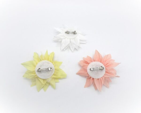 Fermaglio capelli con fiore