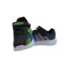 Scarpa ginnica in tessuto tecnico con velcro e luci