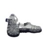 Sandalo ragnetto mare in gomma con plantare e velcro