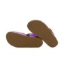 Sandalo in pelle laminatacon doppia fibbia