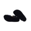 Sandalo in pelle con doppie fibbie