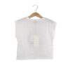 T-shirt mezza manica con stampa autobus peace