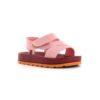 Sandalo in gomma con velcro