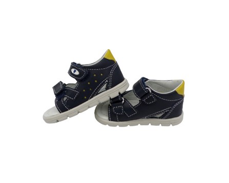 Sandalo primo passo con doppio velcro
