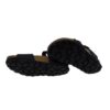 Sandalo bio in pelle con doppie fibbie