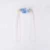 Cintura in tulle con fiori