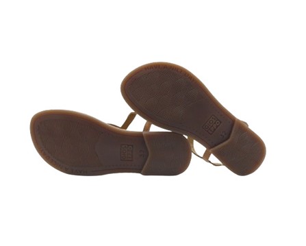 Sandalo in pelle e micro strass con fibbia