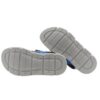 Sandalo in pelle con doppio velcro