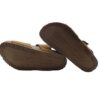 Sandalo in eco pelle con velcro e fibbia