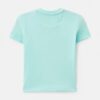 T-shirt mezza manica con stampa logo gradient