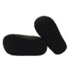 Sneaker in camoscio e tessuto con doppio velcro