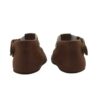 Scarpa culla due occhi in pelle