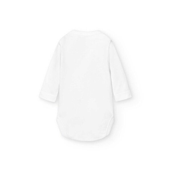 Body incrociato manica lunga in bambÙ