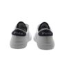 Sneaker in pelle con velcro e lacci