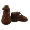 Scarpa due occhi in pelle con fibbia