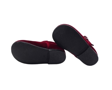 Ballerina primo passo in velluto