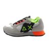 Sneaker ginnica in pelle con lacci