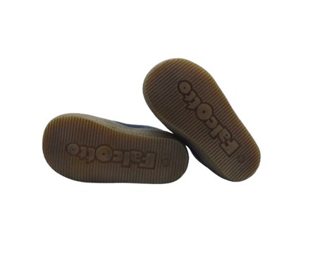 Sneaker primo passo in camoscio con lacci