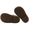 Scarpa due occhi in pelle con fibbia
