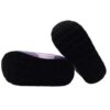 Sneaker in camoscio e tessuto con doppio velcro