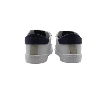 Sneaker bassa in pelle con lacci