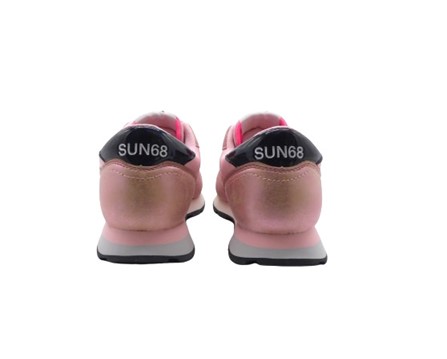 Sneaker ginnica in pelle con lacci