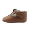 Scarpa culla due occhi in pelle
