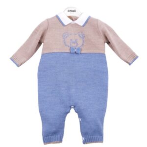 Tutina con ricamo orsetto