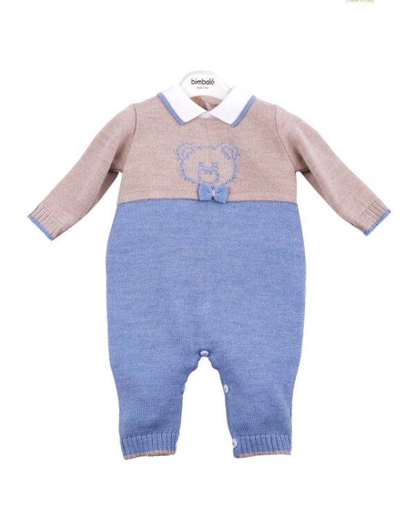 Tutina con ricamo orsetto