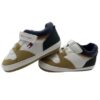 Sneaker culla con velcro e lacci