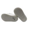 Sneaker primo passo in pelle con doppio velcro