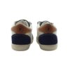 Sneaker primo passo in pelle con doppio velcro