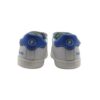 Sneaker primo passo in pelle con doppio velcro