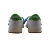 Sneaker in pelle e camoscio con lacci