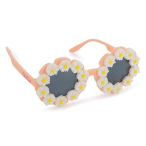 Occhiali da sole con fiori
