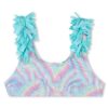 Costume due pezzi con frange