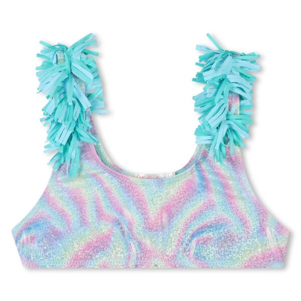 Costume due pezzi con frange