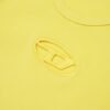 T-shirt con logo oval d cut-out