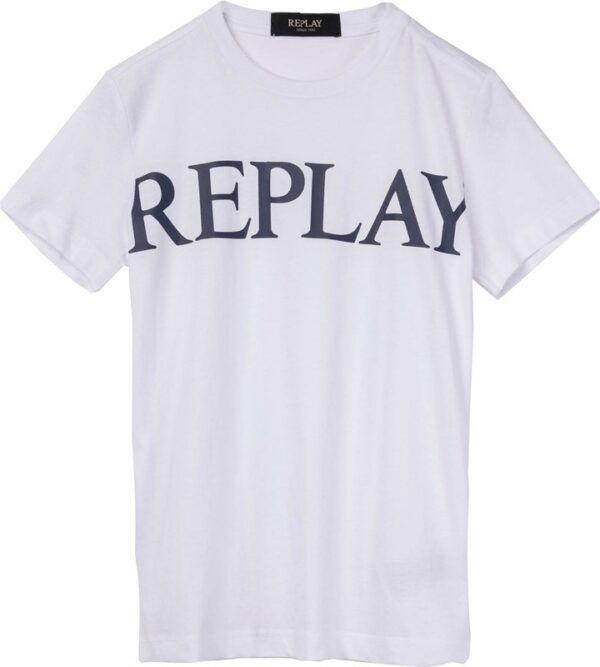 T-shirt mezza manica con stampa logo