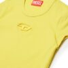 T-shirt con logo oval d cut-out