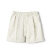 Bermuda in cotone gessato