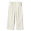 Pantalone lungo motivo gessato
