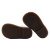 Scarpa due occhi in pelle con fibbia