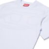 T-shirt con maxi logo oval d sul retro