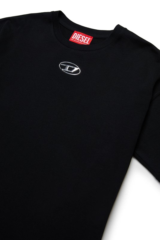 T-shirt con logo oval d