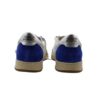 Sneaker in pelle e camoscio con lacci