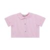 Completo camicia a righe e short