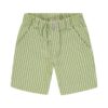Completo t-shirt con orsetto e bermuda a righe